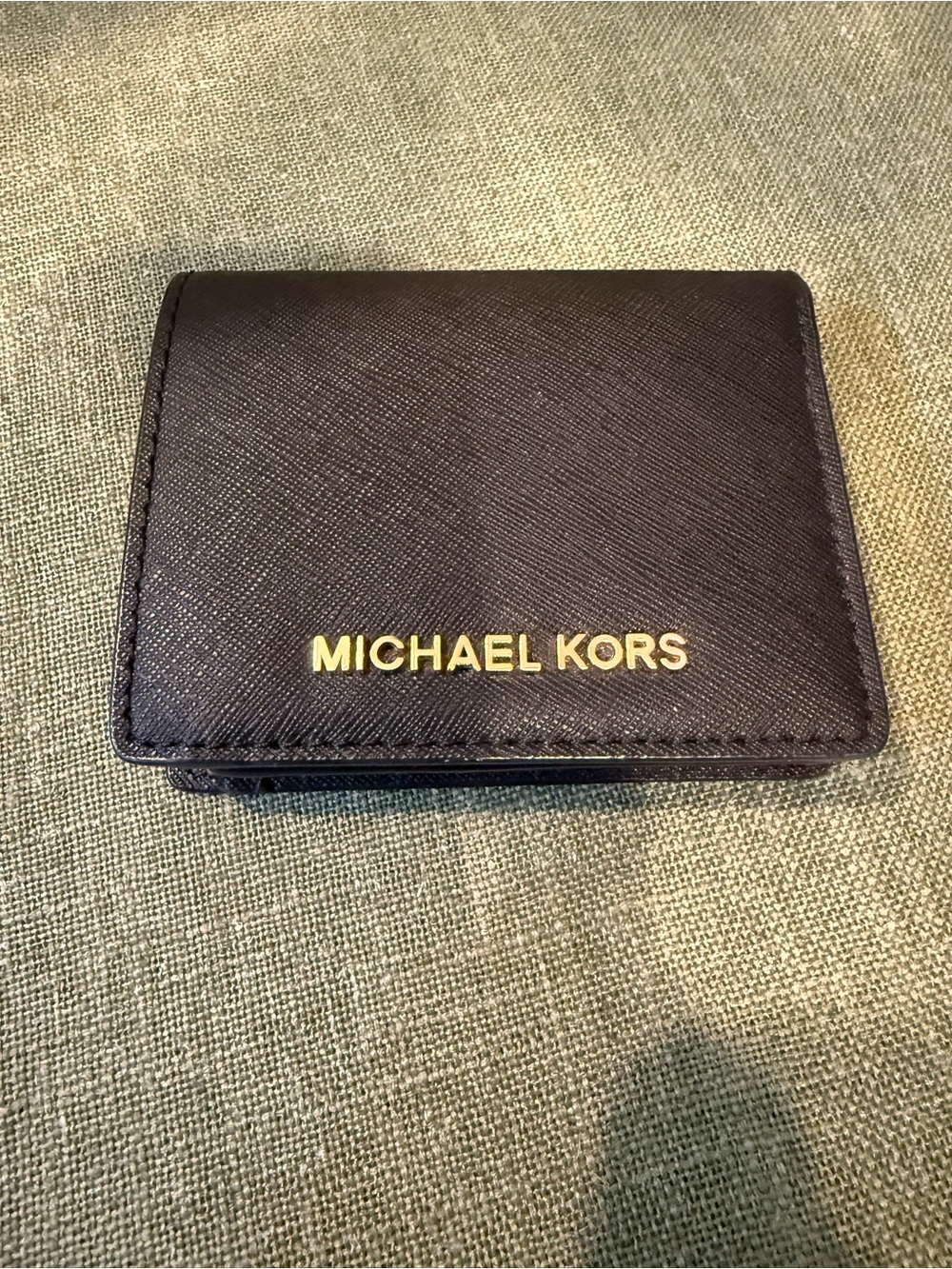 Michael Kors Black Card Holder Wallet